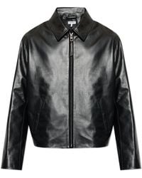 Loewe - Leather Jacket - Lyst