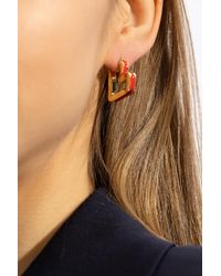 Bottega Veneta - Heart-shaped Earrings, - Lyst