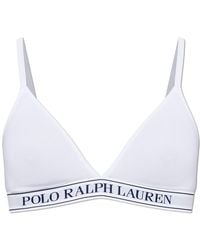 Polo Ralph Lauren - Cotton Logo Thongs - Lyst