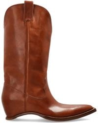 Maison Margiela - Cowboy Boots With Wedge Heel - Lyst
