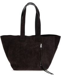 AllSaints - 'Alba' Leather Shopper Bag - Lyst