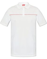 DIESEL - Polo "T-Rejust-Piping" - Lyst
