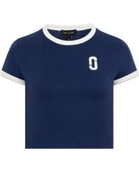 Marc Jacobs - T-Shirt With Embroidered Logo - Lyst