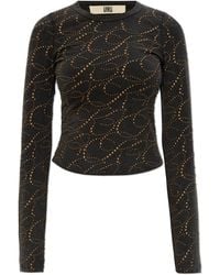 KNWLS - 'Cally' Long Sleeve Top - Lyst