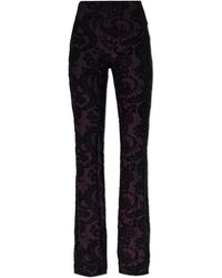 Etro - Trousers With Flared Legs - Lyst