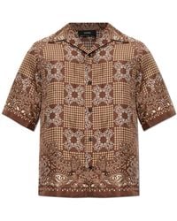 Amiri - Silk Short-Sleeve Shirt - Lyst