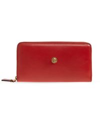 Versace - Leather Wallet With Medusa Head - Lyst