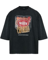 Willy Chavarria - Cotton T-Shirt 'Os Especial Chorizo Buffalo' - Lyst