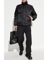 McQueen - Puffer Jacket With Logo - Lyst