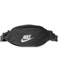 nike belt bag white