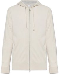Eleventy - Cashmere Cardigan With Hood - Lyst