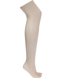 Gucci Encrusted Tights - Brown