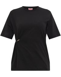 KENZO - T-Shirt With Applique - Lyst