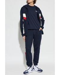 EA7 - Sweatpants With Printed Logo - Lyst