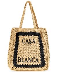 CASABLANCA - Shoulder Bag With Logo - Lyst