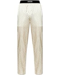 Tom Ford - Silk Pajama Bottoms - Lyst