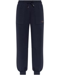 EA7 - Sweatpants With Ribbed Cuffs - Lyst
