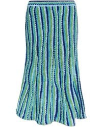 Tory Burch - Skirt With Decorative Weave - Lyst