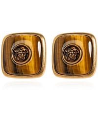 Versace - Earrings With Medusa Head - Lyst