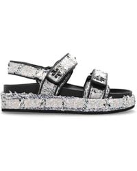 Tory Burch - "Kira" Platform Sandals - Lyst