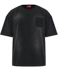 DIESEL - T-Shirt 'T-Pock' - Lyst