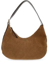 Ganni - Bag With Embossed Logo - Lyst