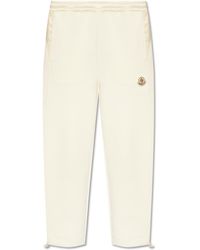 Moncler - Sweatpants With Logo Patch - Lyst