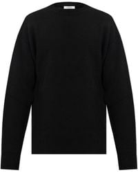 Lemaire - Wool Sweater With A Crew Neck - Lyst