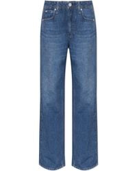 Rag & Bone - Trousers With "Jeansu" Effect - Lyst