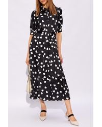 Kate Spade - Dress With Motif Of Hearts, - Lyst