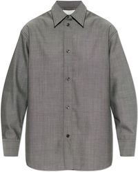 Studio Nicholson - Wool Shirt 'Rouen' - Lyst