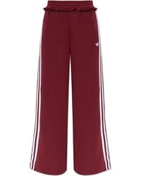 adidas Originals - Wide-Leg Sweatpants - Lyst