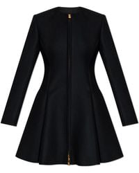 Versace - Wool Coat - Lyst