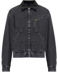 Maison Margiela - Denim Jacket With Corduroy Collar - Lyst