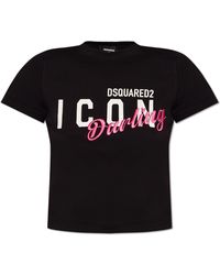 DSquared² - T-shirt With Logo, - Lyst