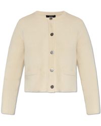Theory - Cardigan With Buttons, - Lyst