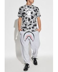 A Bathing Ape - T-Shirt With Logo - Lyst