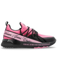 Versace Jeans Couture - Sports Shoes With Printed Logo - Lyst