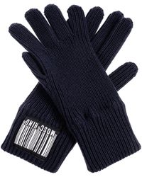 Moschino - Gloves With Logo Patch - Lyst
