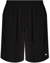 Balenciaga - Shorts With Printed Logo - Lyst