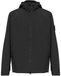 Stone Island - Insulated Jacket With Hood - Lyst