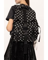 Ganni - Polka Dot Pattern Backpack - Lyst