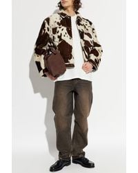 Represent - Leather Jacket With Animal Motif - Lyst