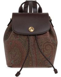 Etro - Backpack With Logo - Lyst