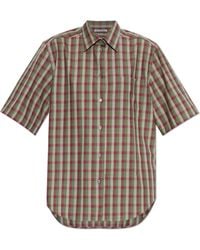 Acne Studios - Checked Pattern Shirt - Lyst
