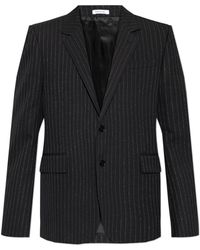 McQueen - Wool Blazer With Lurex Thread - Lyst