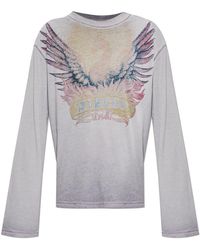 DIESEL - T-Shirt 'T-Hilary-Ls-Aa2' - Lyst