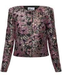 Self-Portrait - Sequin Blazer - Lyst