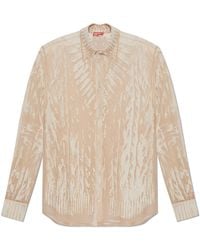 DIESEL - Transparent Shirt 'C-Overy-Qmbr' - Lyst