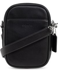 COACH - Leather Shoulder Bag - Lyst
